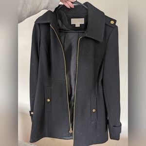 Michael Kors Black Wool Jacket